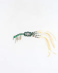 Dries Van Noten All Too Human Feather and Rhinestone Brooch