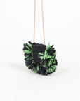 La DoubleJ Raffia Trim Pouch Necklace