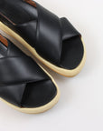 Marni Leather Foam Detail Sandals Size 36