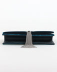 Saint Laurent Velvet Kate Tassel Wallet On Chain