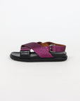 Marni Glitter Fussbett Sandals Size 41