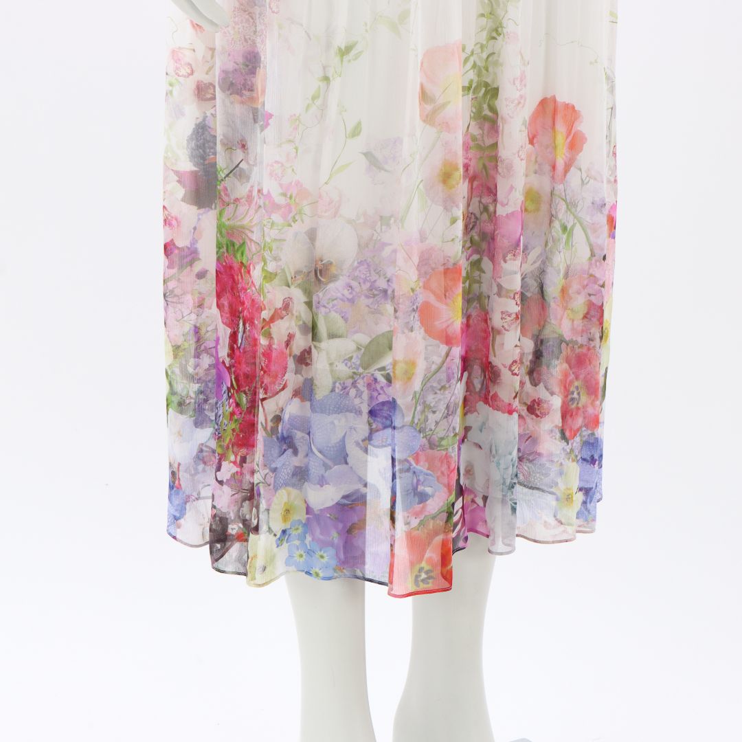 Zimmermann &#39;Prima&#39; Silk Gathered Midi Dress Size 0