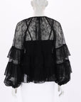 Aje Primrose Lace Blouse Size 6