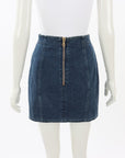 Balmain Denim Mini Skirt Size IT 40 | AU 8