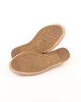 Chanel Sequin CC Logo Espadrilles Size 39
