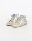 Golden Goose Leather and Suede 'Slide' Sneakers Size 38