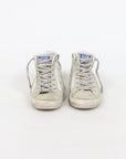 Golden Goose Leather and Suede 'Slide' Sneakers Size 38