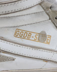 Golden Goose Leather and Suede 'Slide' Sneakers Size 38