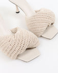 Studio Amelia Twisted Crochet Heels Size 38