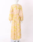 Zimmermann Golden Tropical Silk Dress Size 1