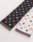 Louis Vuitton Game On Silk Bandeau Scarf