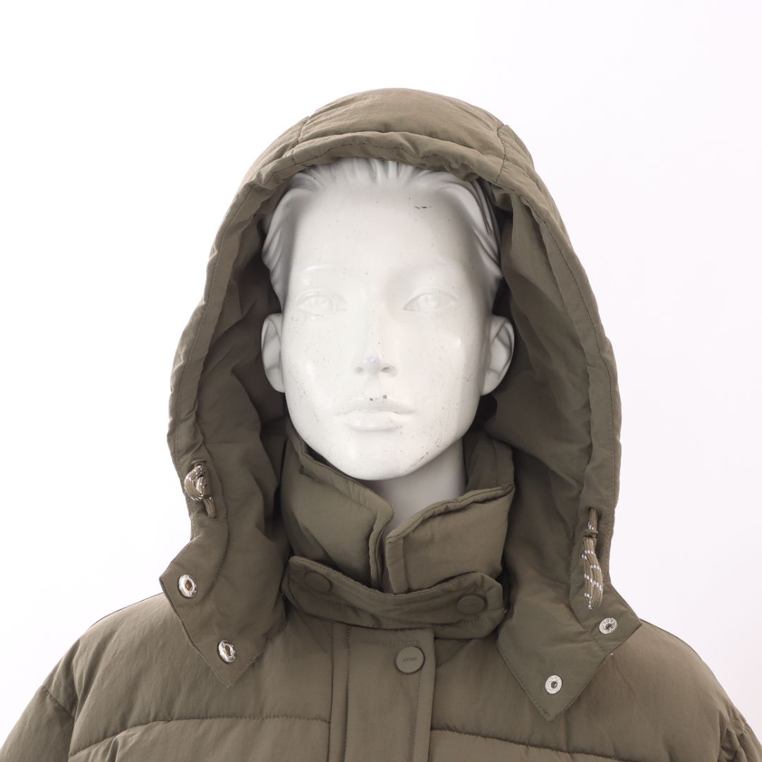 Ganni Hooded Puffer Jacket Size 40 | AU 8