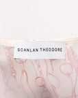 Scanlan Theodore Chain Link Print Dress Size 10