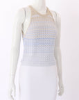 Sandro Lurex Tank & Cardigan Set Size 3