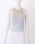 Sandro Lurex Tank & Cardigan Set Size 3