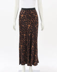 Rails 'Leia' Leopard Print Maxi Skirt Size XS