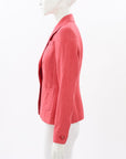 Anna Thomas Linen Stitch Detail Jacket Size 8