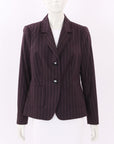 Anna Thomas Pinstripe Blazer Size 14