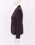 Anna Thomas Pinstripe Blazer Size 14