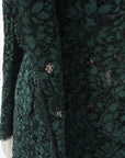 Dolce & Gabbana Double Breasted Lace Blazer Size IT 40 | AU 8
