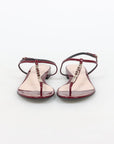 Gucci Patent 'Signoria' Thong Sandals Size 39