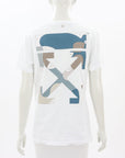 Off-White Puzzle Arrows Short Sleeve Tee Size 8-10