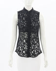 Victoria Beckham Sleeveless Lace Shirt 1