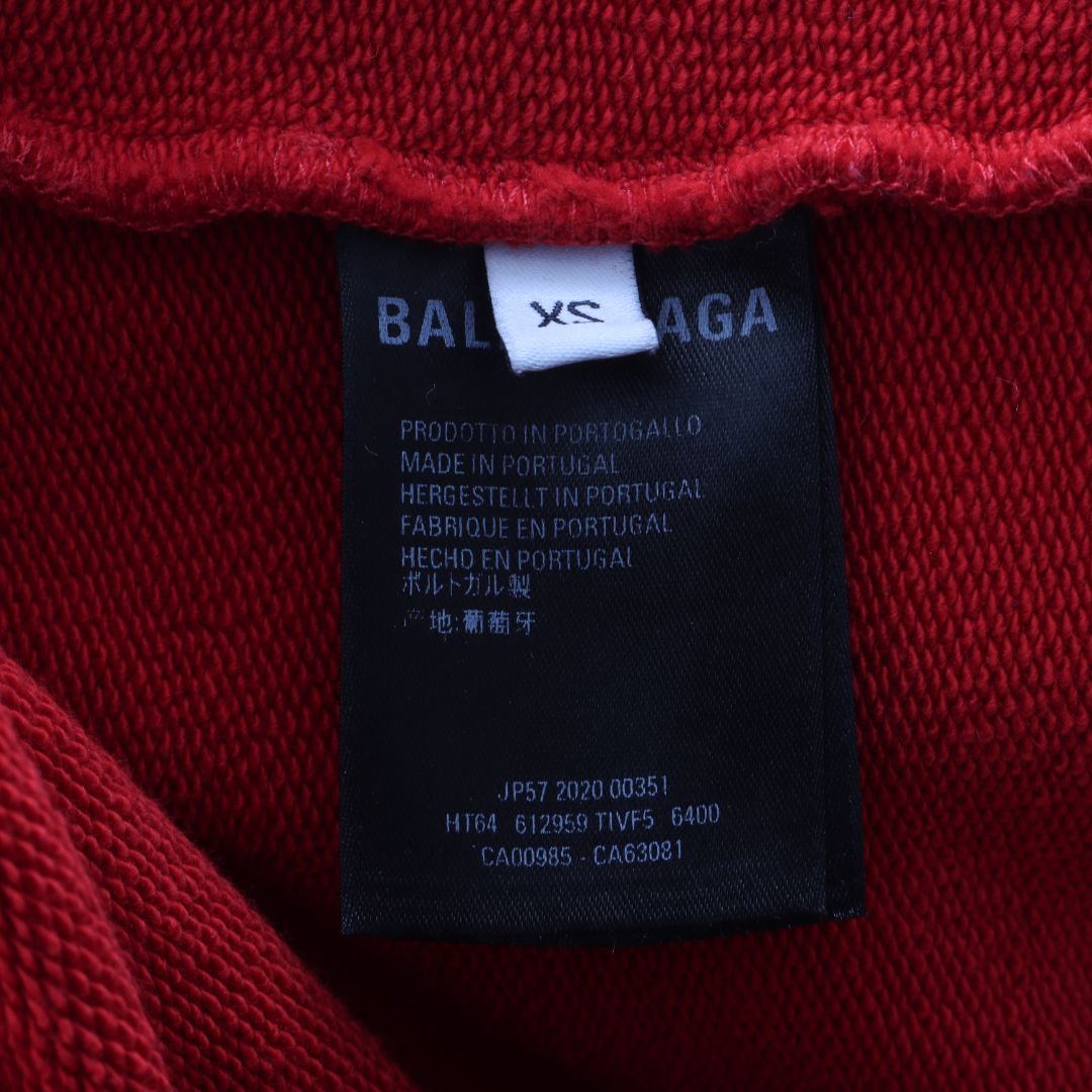 Balenciaga Cotton Hoodie Jumper Size XS