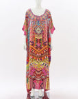 Camilla 'Child's Play' Round Neck Kaftan OS