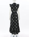 Zimmermann Silk Floral Flutter Midi Dress Size 3