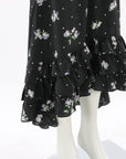 Zimmermann Silk Floral Flutter Midi Dress Size 3