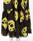 Zimmermann 'Lulu' Ruffle Hem Silk Skirt Size 3