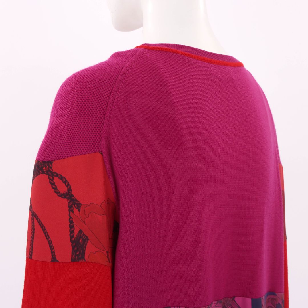 Salvatore Ferragamo Heritage Print Cardigan Size Large