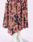 Chufy Belted Print Dress Size M