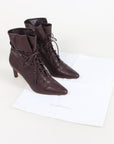 Zimmermann Leather Lace Up Ankle Boots Size 41