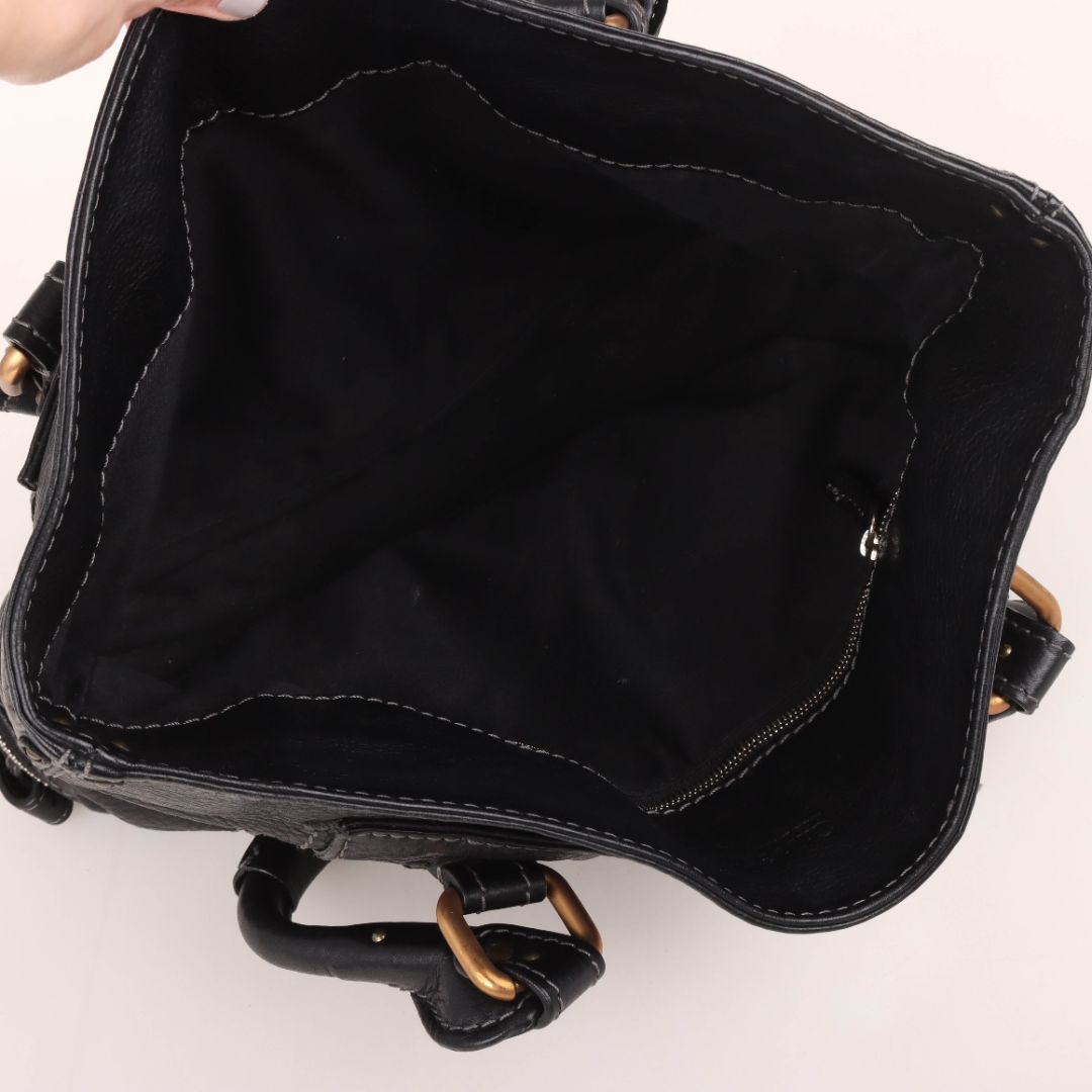 Chloe Paddington Zip Leather Tote