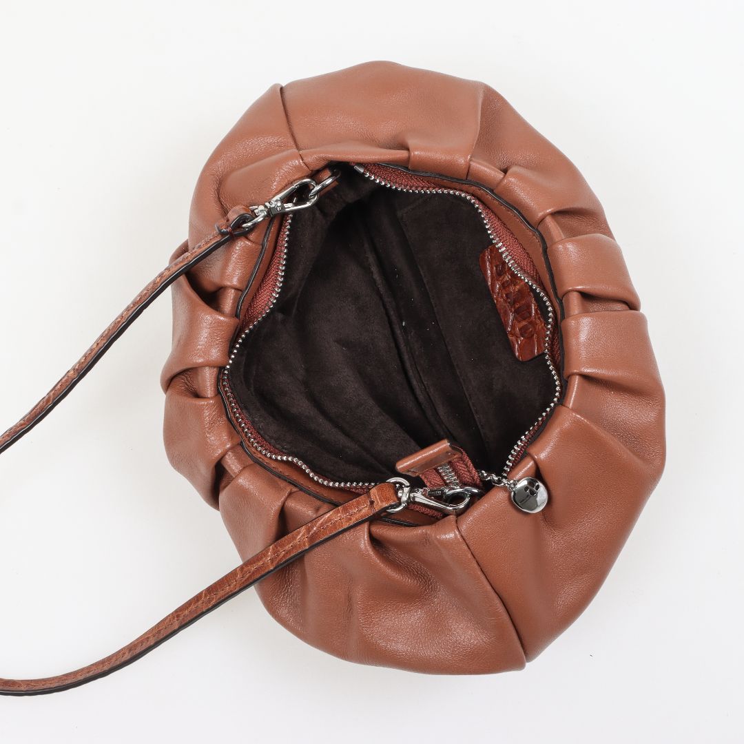 Staud &#39;Bean&#39; Leather Shoulder Bag