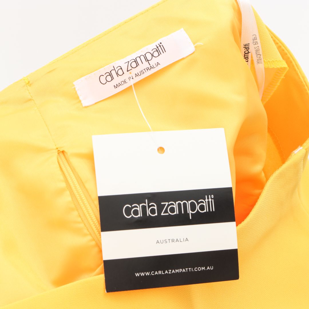 Carla Zampatti Crepe Sleeve Top Size 8