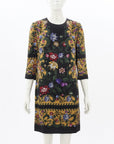 Erdem 'Emma' Silk Floral Dress Size 10