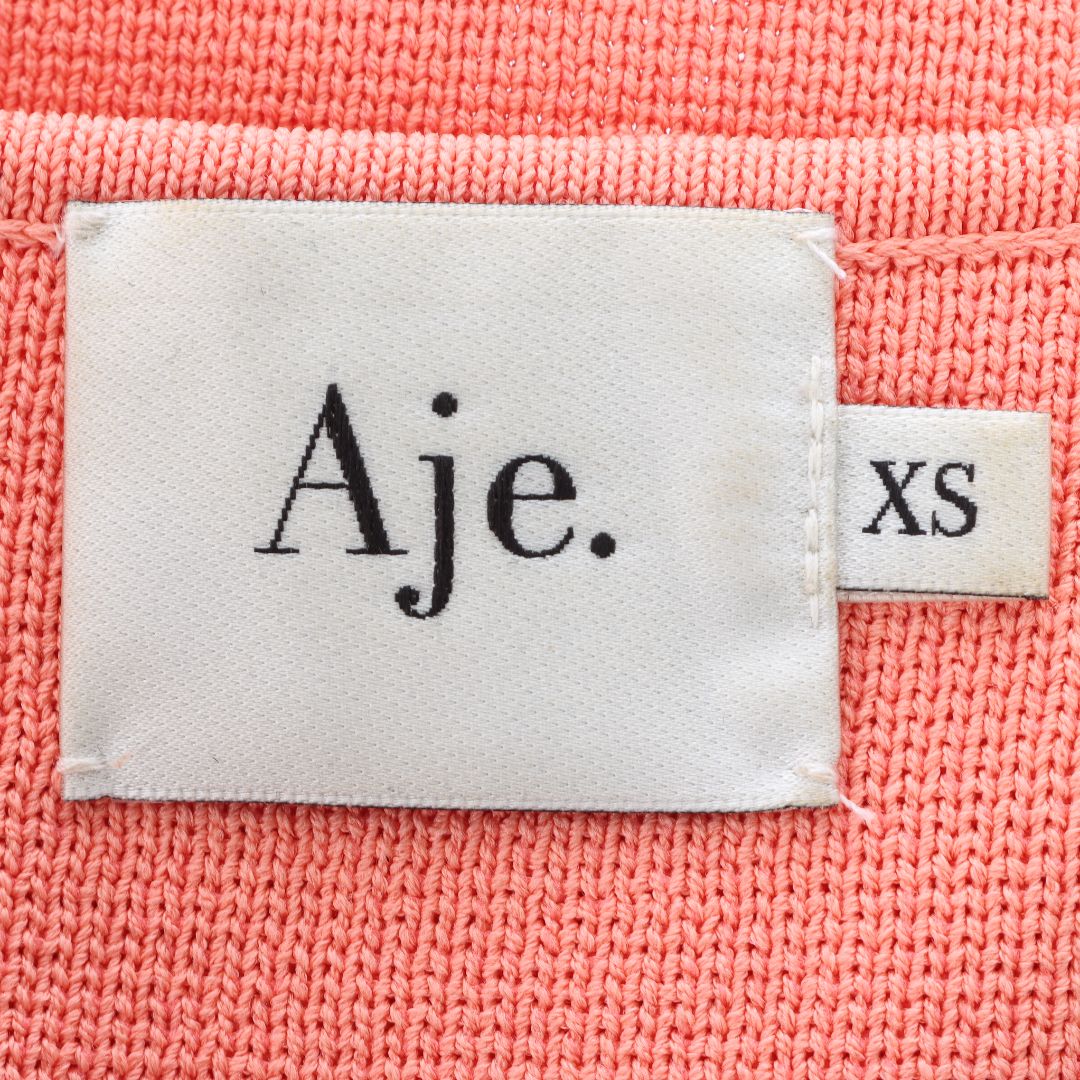 Aje &#39;Armeria&#39; Crepe Knit Logo Bodice Size XS