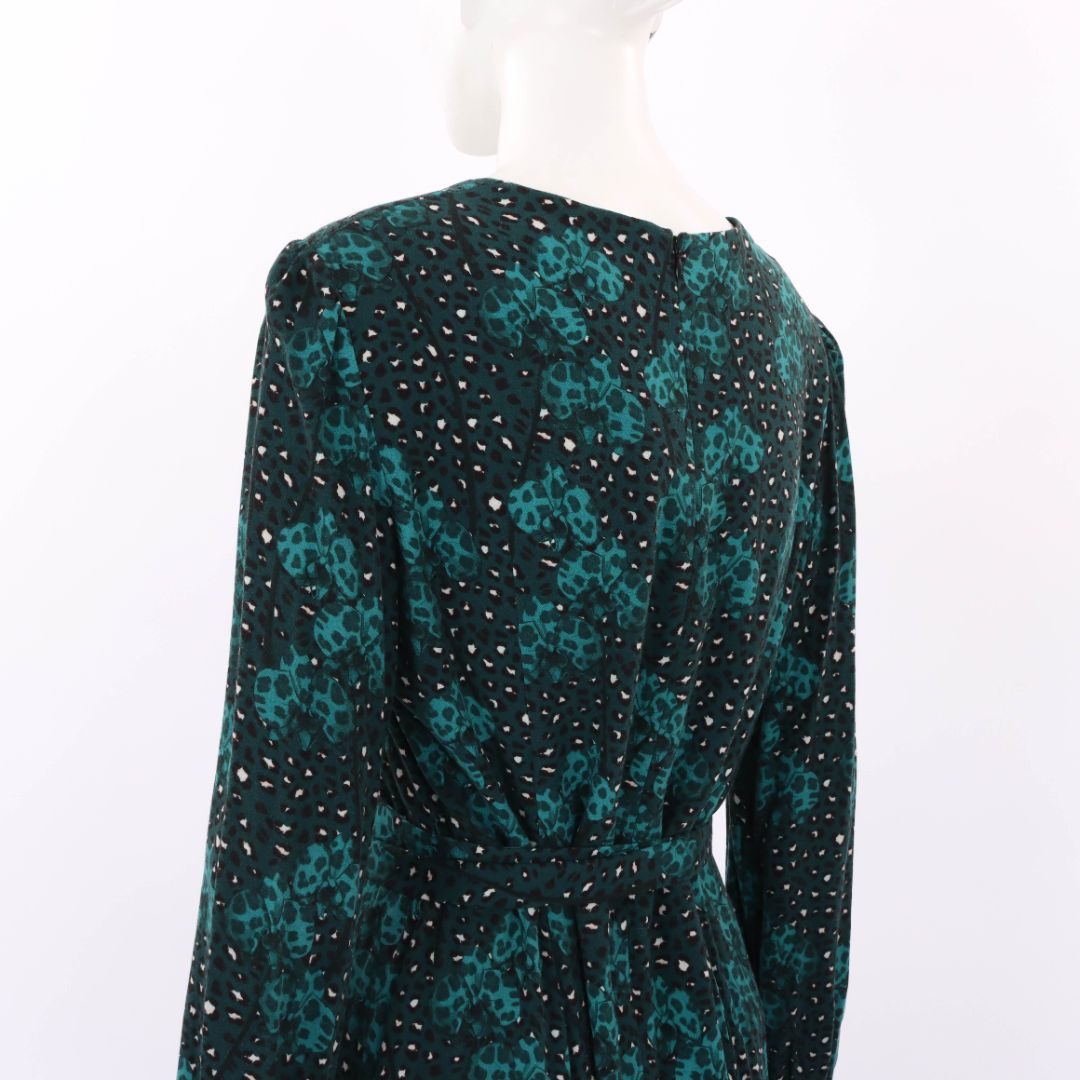 Borgo De Nor Animal Print Dress Size 14