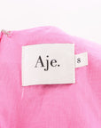 Aje 'Gianna' Puff Sleeve Mini Dress Size 8