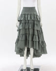 Aje 'El Paso' Tiered Skirt Size XS