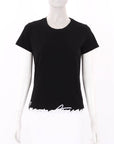 Emporio Armani Signature Trim Cotton Tee Size Small