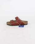 Birkenstock Embossed Leather Arizona Sandals Size 41