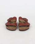 Birkenstock Embossed Leather Arizona Sandals Size 41