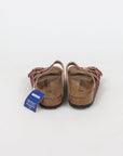 Birkenstock Embossed Leather Arizona Sandals Size 41