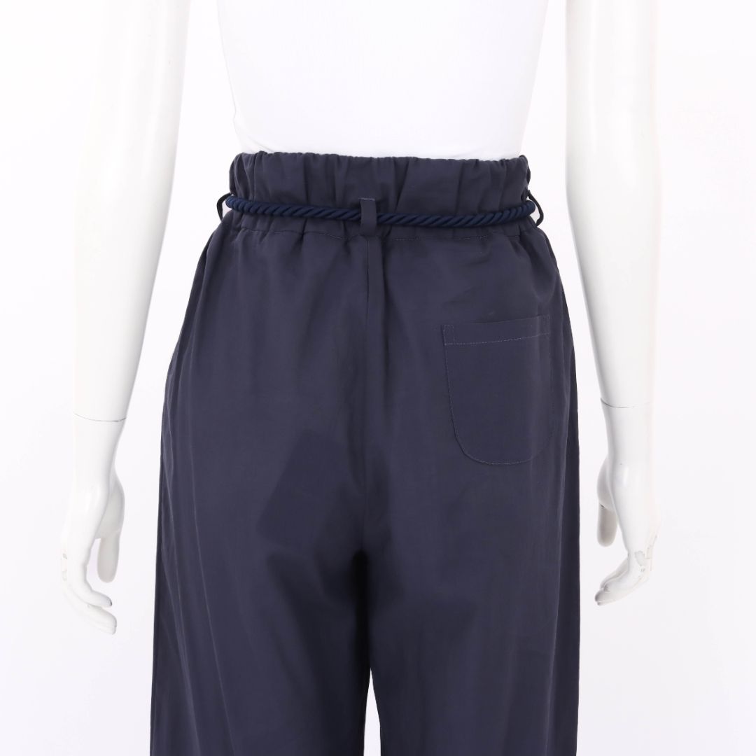Emporio Armani Cotton Belted Pants Size 38 | AU 6-8