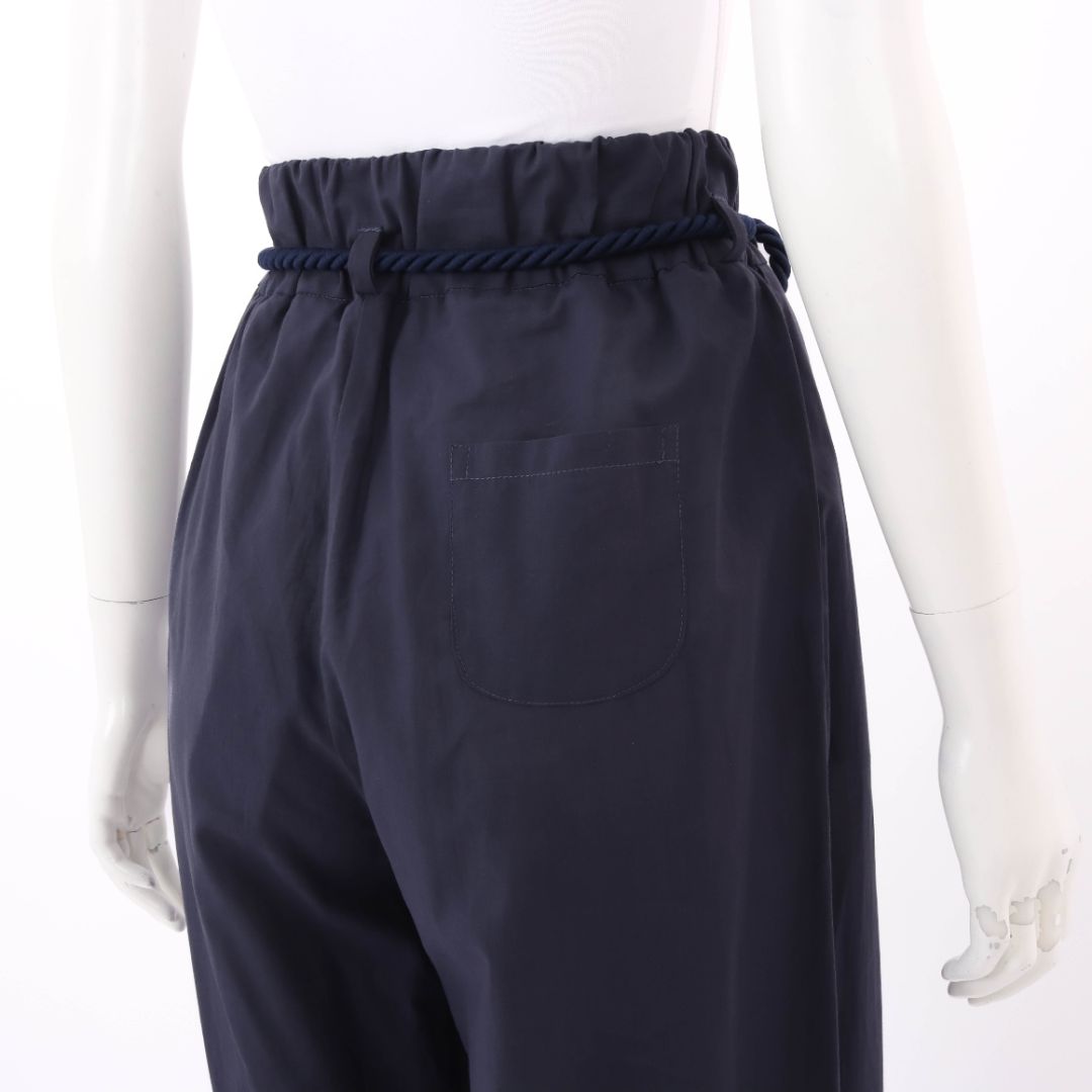 Emporio Armani Cotton Belted Pants Size 38 | AU 6-8
