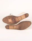 Hermes Ilana Espadrille Wedges Size 37